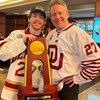 Former Jr. Ducks, Jr. Gulls and OCHC player Mayhew wins NCAA Title